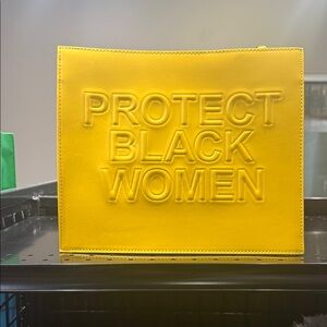 Yellow Statement Clutch